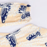 دفايه مطبوع حريمي فايبر مكستر ألوان متعددة من ان جي - ND-13