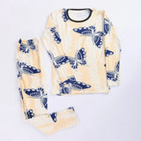 دفايه مطبوع حريمي فايبر مكستر ألوان متعددة من ان جي - ND-13