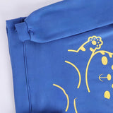 سويتشيرت مطبوع حريمي ميلتون ازرق من ان جي - ND-4