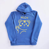 سويتشيرت مطبوع حريمي ميلتون ازرق من ان جي - ND-4