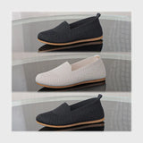 حذاء سنيكرز حريمى فوندي تريكو خيط مستورد ونعل PVC حقن الوان متعددة جميع المواسم من كيو كيو - P17603