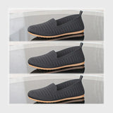 حذاء سنيكرز حريمى فوندي تريكو خيط مستورد ونعل PVC حقن الوان متعددة جميع المواسم من كيو كيو - P21703