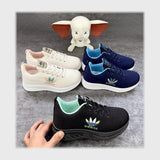 حذاء سنيكرز حريمى فوندي تريكو خيط مستورد ونعل PVC حقن الوان متعددة جميع المواسم من بري باندا - PF45