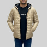 جاكيت بامب بكابيشوه ووتر بروف مبطن فرو رجالي سوفت بيج شتوي من كيه اتش ال - Pump-BJ