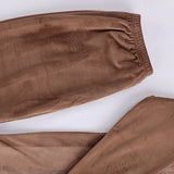 طقم بيجامة حريمي قطيفة هايدي ألوان متعددة شتوي من إيه إل واي - RD-2