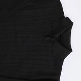 بلوفر لياقة رجالي عجينة صوف أسود شتوي من إيه إل واي - RD-5