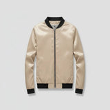 جاكيت بيلسيه ووتر بروف مبطن فرو رجالي سوفت بيج شتوي من كيه اتش ال - SAD-BJ