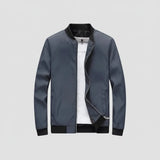 جاكيت بيلسيه ووتر بروف مبطن فرو رجالي سوفت رمادي غامق شتوي من كيه اتش ال - SAD-DG