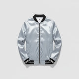 جاكيت بيلسيه ووتر بروف مبطن فرو رجالي سوفت رمادي فاتح شتوي من كيه اتش ال - SAD-LG