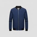 جاكيت بيلسيه ووتر بروف مبطن فرو رجالي سوفت كحلي شتوي من كيه اتش ال - SAD-NV