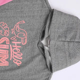 ترينج مطبوع حريمي ميلتون مبطن رمادي شتوي من شاتورنا - SH-2-L