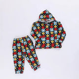 ترينج كارو اولادي ميلتون قطن اسود شتوي من شاتورنا - Sh-22-8