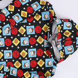 ترينج كارو اولادي ميلتون قطن اسود شتوي من شاتورنا - Sh-22-2