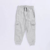 بنطلون سويت بانس اولادي ميلتون قطن رمادي شتوي من شاتورنا - SH-26-G-8