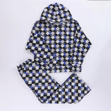 ترينج كارو حريمي ميلتون مبطن ازرق شتوي من شاتورنا - SH-3-M