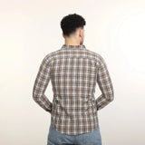 قميص رجالي بني من شورت كت