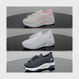 حذاء سنيكرز حريمى فوندي تريكو خيط مستورد ونعل PVC حقن الوان متعددة جميع المواسم من كيو كيو - SH10-5