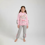 ترنج مطبوع قطعتين بناتي ميلتون مستورد الوان متعددة شتوي من ايه ال واي - T-12