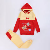 ترنج مطبوع قطعتين بناتي ميلتون مستورد الوان متعددة شتوي من ايه ال واي - T-13