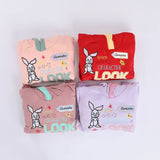 ترنج مطبوع قطعتين بناتي ميلتون مستورد الوان متعددة شتوي من ايه ال واي - T-15