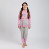 ترنج مطبوع قطعتين بناتي ميلتون مستورد الوان متعددة شتوي من ايه ال واي - T-17