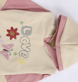 ترنج مطبوع قطعتين بناتي ميلتون مستورد الوان متعددة شتوي من ايه ال واي - T-24