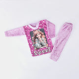 طقم دفاية بناتي قطيفة هايدي أشكال متعددة ألوان متعددة شتوي من إيه إل واي - T-3