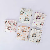 طقم دفاية بناتي فايبر مكستر أشكال متعددة ألوان متعددة شتوي من إيه إل واي - T-4