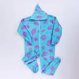 سالوبيت مطبوع حريمي بولار الوان متعددة شتوي من ايه ال واي - T-42