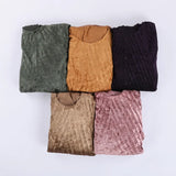 اسدال ساده بناتي محير بليسيه الوان متعددة شتوي من ايه ال واي - T-44