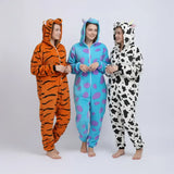 سالوبيت مطبوع اطفالي محير بولار الوان متعددة شتوي من ايه ال واي - T-48