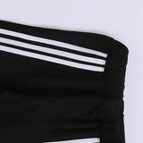 بنطلون شرايط بناتي محير ليجن الوان متعددة جميع المواسم من ايه ال واي - T-49