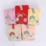 ترنج مطبوع قطعتين بناتي ميلتون مستورد الوان متعددة شتوي من ايه ال واي - T-7