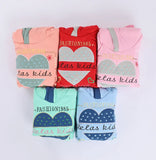 ترنج مطبوع قطعتين بناتي ميلتون مستورد الوان متعددة شتوي من ايه ال واي - T-9