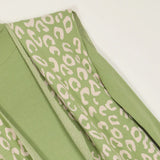 فستان توينز مطبوع تايجر حريمى تريكو منت جرين شتوي من اتش - Twinz-2-MT