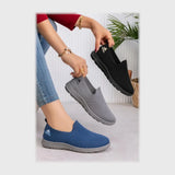 حذاء سنيكرز حريمى فوندي تريكو خيط مستورد ونعل PVC حقن الوان متعددة جميع المواسم من فيكتور - VPW42