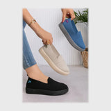 حذاء سنيكرز حريمى فوندي تريكو خيط مستورد ونعل PVC حقن الوان متعددة جميع المواسم من فيكتور - VPW47