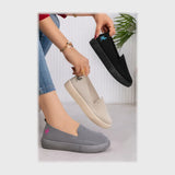 حذاء سنيكرز حريمى فوندي تريكو خيط مستورد ونعل PVC حقن الوان متعددة جميع المواسم من فيكتور - VPW49