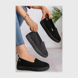 حذاء سنيكرز حريمى فوندي تريكو خيط مستورد ونعل PVC حقن الوان متعددة جميع المواسم من فيكتور - VPW53