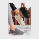 حذاء سنيكرز حريمى فوندي تريكو خيط مستورد ونعل PVC حقن الوان متعددة جميع المواسم من فيكتور - VPW58