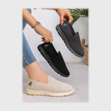 حذاء سنيكرز حريمى فوندي تريكو خيط مستورد ونعل PVC حقن الوان متعددة جميع المواسم من فيكتور - VPW65