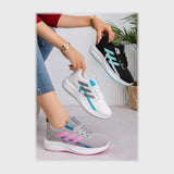 حذاء سنيكرز حريمى فوندي تريكو خيط مستورد ونعل PVC حقن الوان متعددة جميع المواسم من فيكتور - VRW42