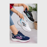 حذاء سنيكرز حريمى فوندي تريكو خيط مستورد ونعل PVC حقن الوان متعددة جميع المواسم من فيكتور - VRW44