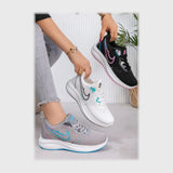 حذاء سنيكرز حريمى فوندي تريكو خيط مستورد ونعل PVC حقن الوان متعددة جميع المواسم من فيكتور - VRW71