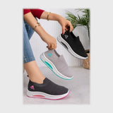 حذاء سنيكرز حريمى فوندي تريكو خيط مستورد ونعل PVC حقن الوان متعددة جميع المواسم من فيكتور - VSW170