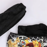 دفايه مطبوع قطعتين اولادي قطيفه الوان متعددة شتوي من دابليو اس اتش - WSH-100