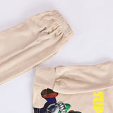 دفايه مطبوع قطعتين اولادي قطيفه الوان متعددة شتوي من دابليو اس اتش - WSH-101