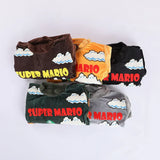 دفايه مطبوع قطعتين اولادي قطيفه الوان متعددة شتوي من دابليو اس اتش - WSH-101