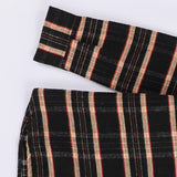 قميص كاروهات رجالي جوخ الوان متعددة شتوي من دابليو اس اتش - WSH-105