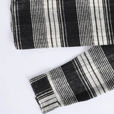 قميص كاروهات رجالي جوخ الوان متعددة شتوي من دابليو اس اتش - WSH-109